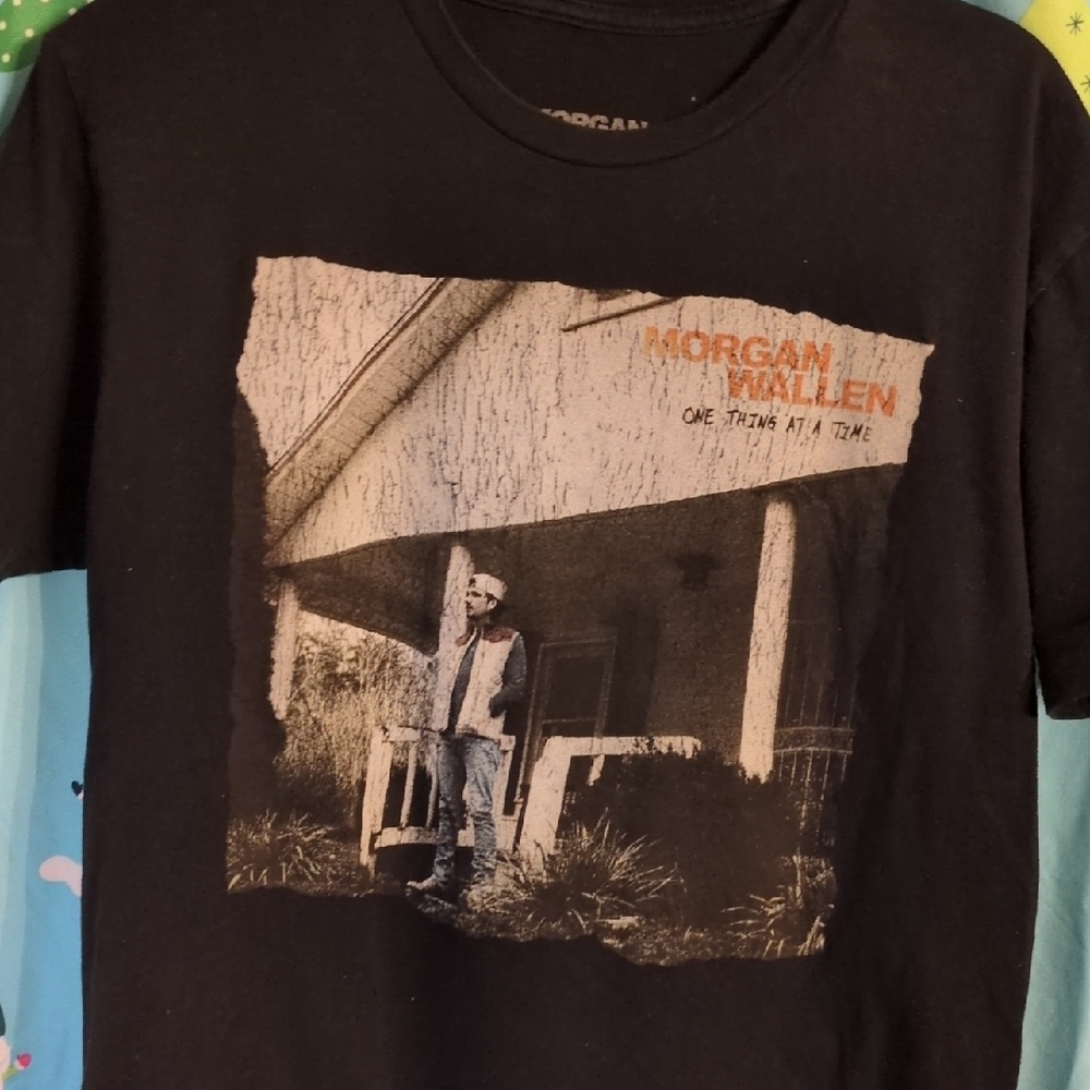 Morgan Wallen Black Graphic Tee